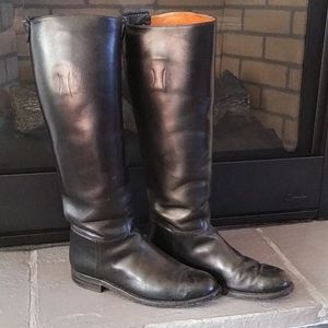 Leather Patrol Riding Boots